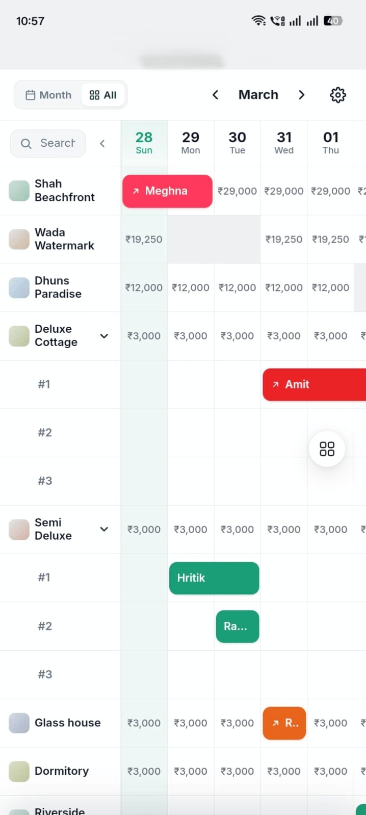 Doorloom booking management — confirm a booking and send the voucher on WhatsApp